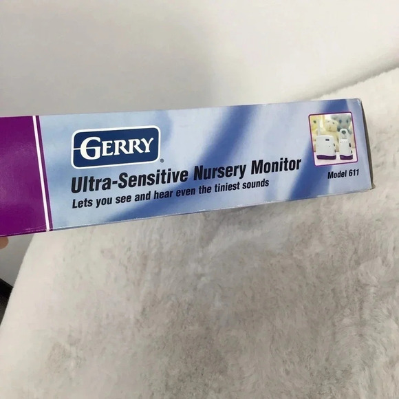 Gerry Ultra Sensitive Baby Nursery Monitor Model 611/2 Channels &Battery Back-up - Picture 4 of 4